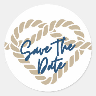 Save the Date Sticker