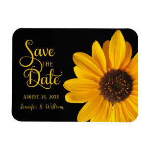 Save the Date, Sunflower Magnet