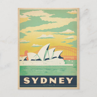 Save the Date | Sydney, Australia Announcement Postcard