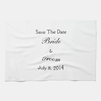 Save The Date Tea Towel