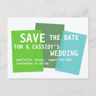 Save the Date Template - Ocean