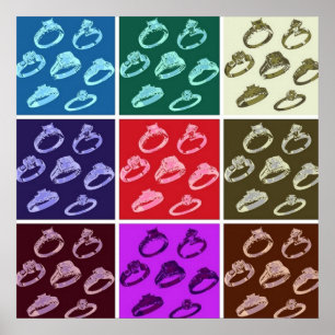 Save the Date/There is a Ring on It! Poster