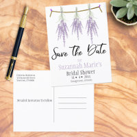 Save The Date Triple Lavender Flower Bundle