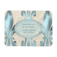 Save the Date Vintage Style Fleur de Lis