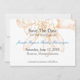 Save The Date Wedding Announcement Invitation