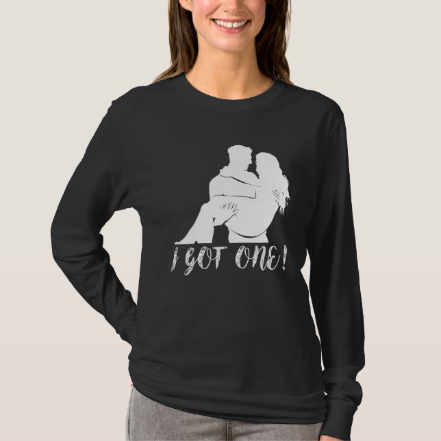 Save the Date Wedding Announcement Novelty T-Shirt (Front)