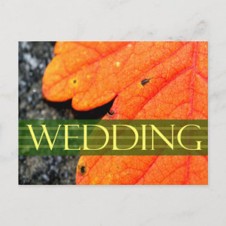 Save The Date Wedding Card