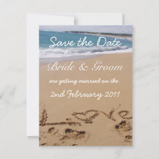 Save the Date Wedding Invitation