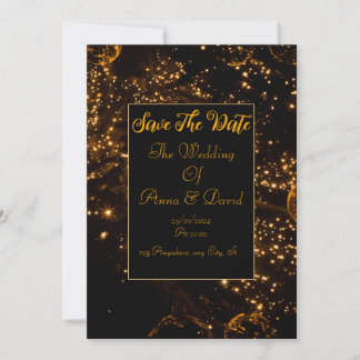 Save The Date Wedding Invitation