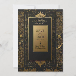 save the date wedding invitation
