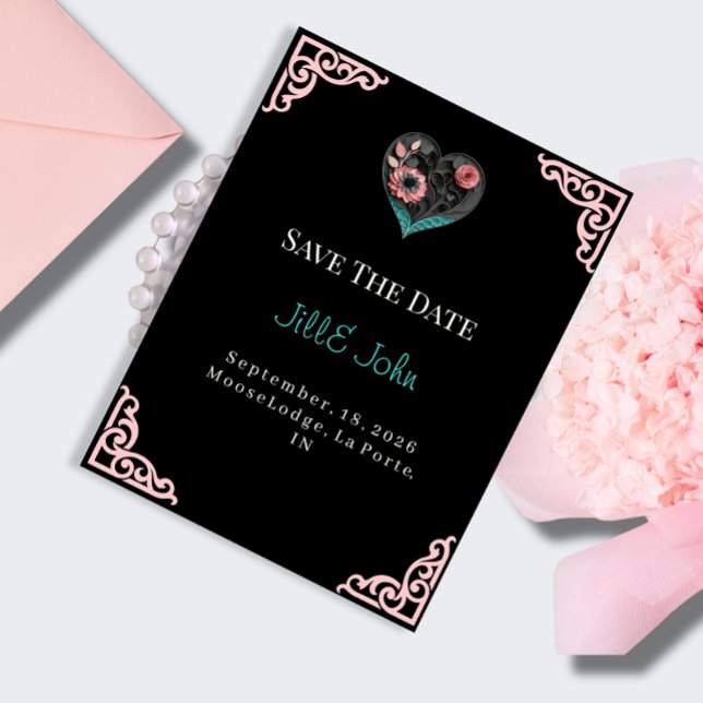 Save The Date Wedding Invitation Magnet (Creator Uploaded)