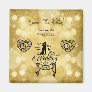 Save The Date! Wedding Magnet