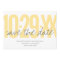 Save the date, wedding, photo on back