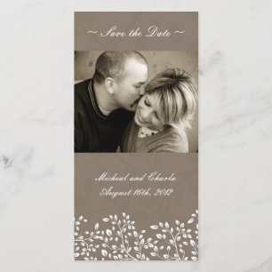Save the Date Wedding Photocard (4x8)