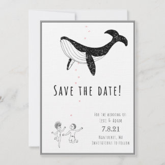 Save the Date - Whales in Love