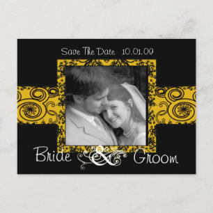 Save The Date with Your Photo Announcement Postcard