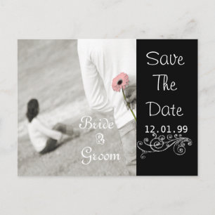 Save The Date with Your Photos Announcement Postcard