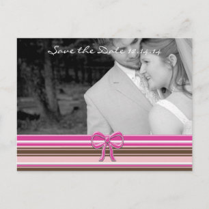 Save The Date with Your Photos Announcement Postcard
