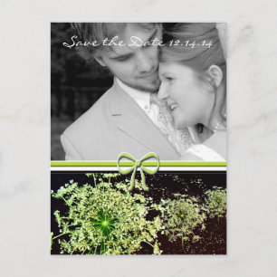 Save The Date with Your Photos Announcement Postcard
