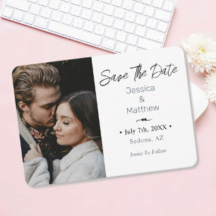 Save The Date, Your Photo & Info Card