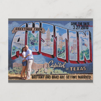 Save the Date's Announcement Postcard