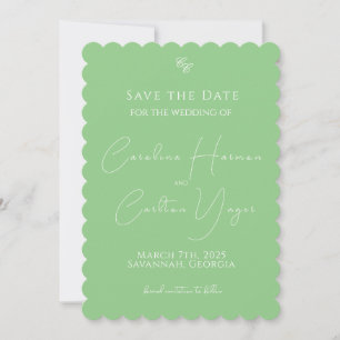 Save the Dates for out of town wedding Invitation