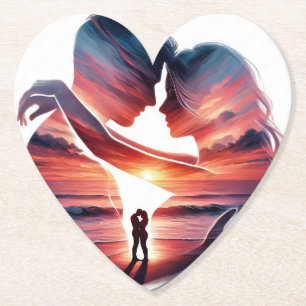 Save the Dates  Paper Coaster