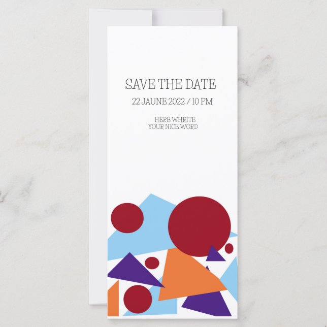 SAVE THE DAY (Front)