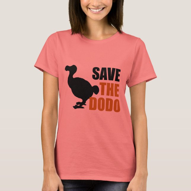Save The Dodo Bird! T-Shirt (Front)