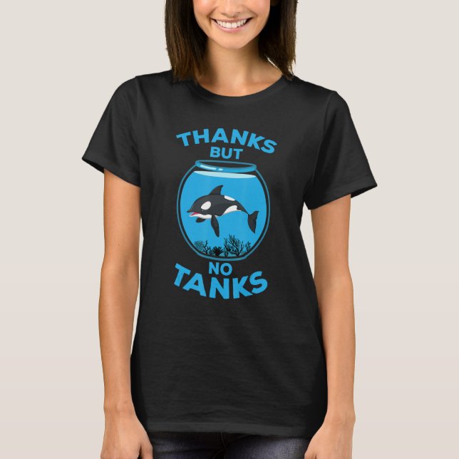 Save the Dolphins No Tanks Sea Creature Awareness (Front)