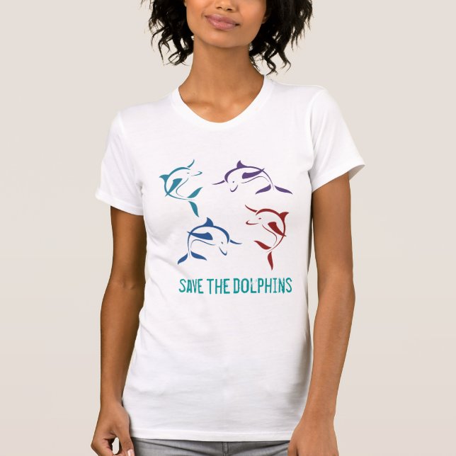 Save the Dolphins shirt (Front)