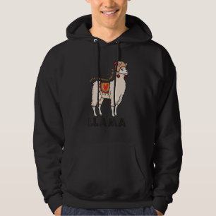Save The Drama For Your Llama Cute Animal 2 Hoodie