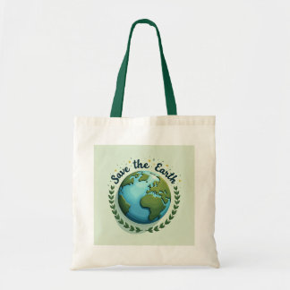 Save the Earth Earth-Design Eco Bag