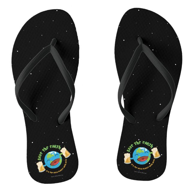 Save The Earth Jandals (Footbed)