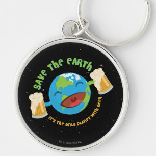 Save The Earth Key Ring