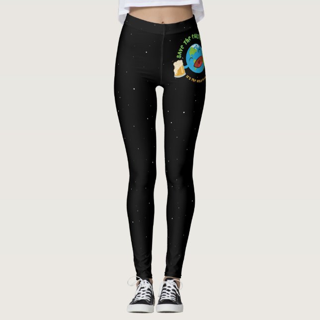 Save The Earth Leggings (Front)