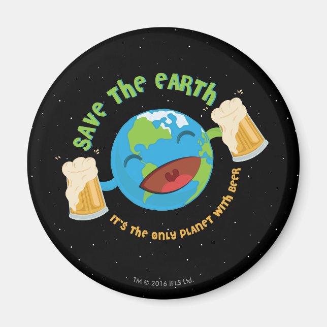 Save The Earth Magnet (Front)