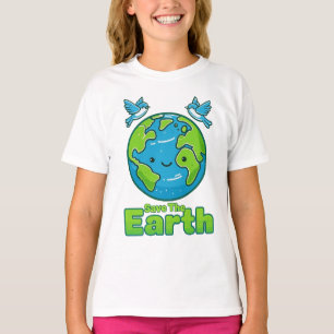 Save The Earth, Nature Lover Earth Day T-Shirt