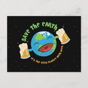 Save The Earth Postcard