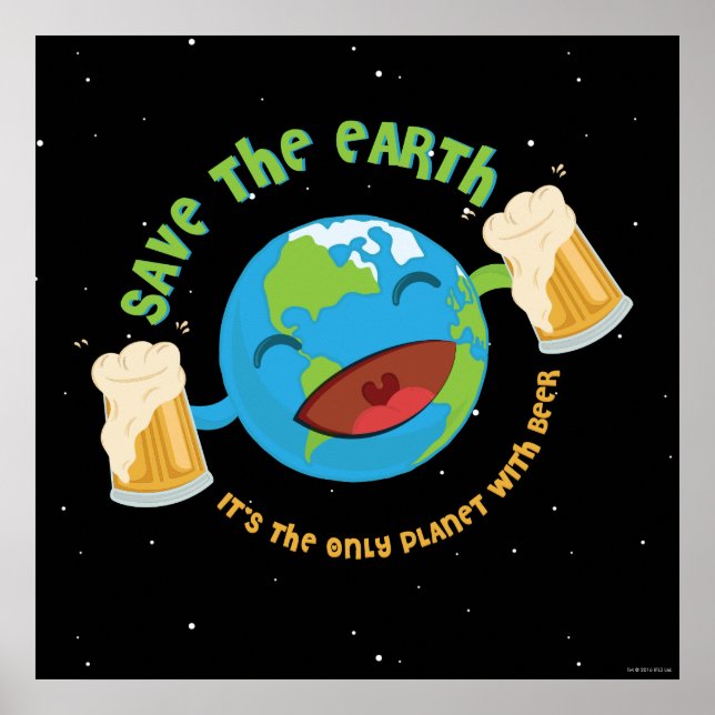 Save The Earth Poster (Front)