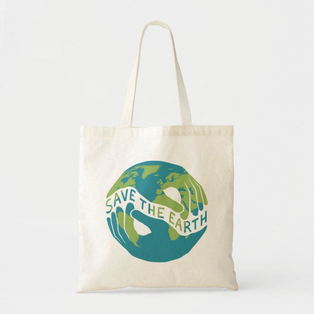 Save The Earth Tote Bag (Front)