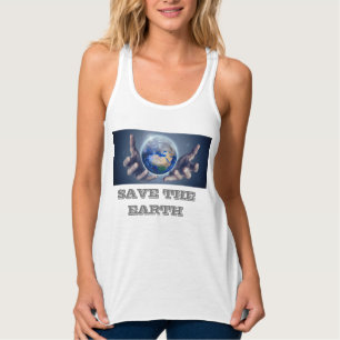 Save the earth WomenT-shirt Singlet