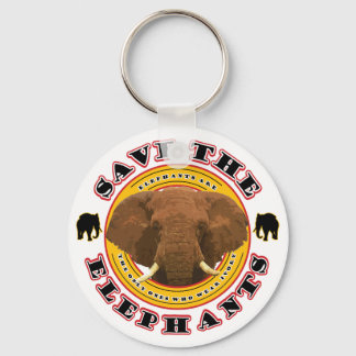 Save the Elephants Key Ring