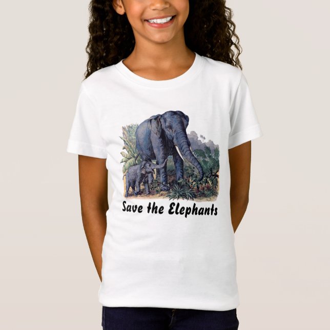 Save the Elephants T-Shirt (Front)