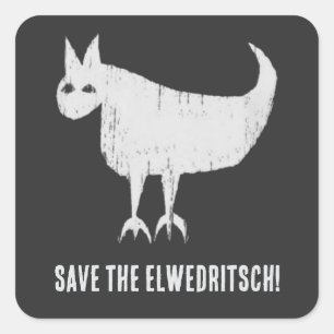 Save the Elwedritsch Square Sticker
