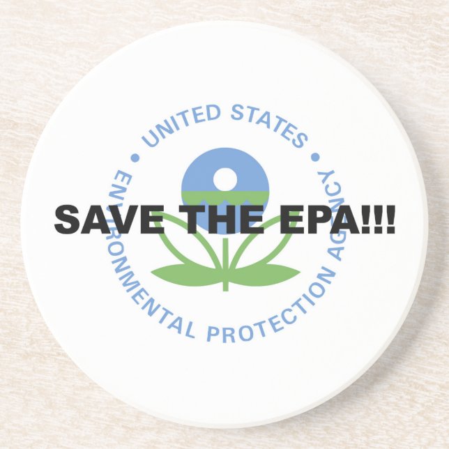 Save the EPA Coaster (Front)