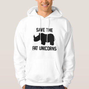 Save The Fat Unicorns Hoodie
