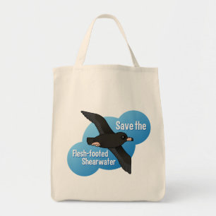 Save the Flesh-footed Shearwater Tote Bag