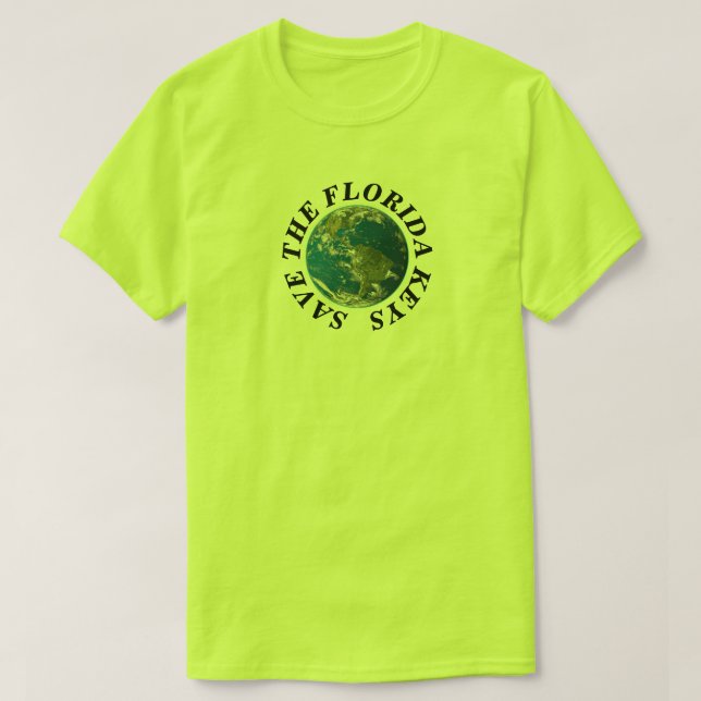 Save The Florida Keys T-shirt  (Design Front)