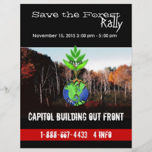 Save The Forest Flyer